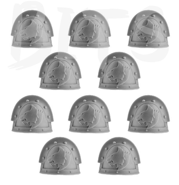 Space Wolves Mk III Shoulder Pads bits