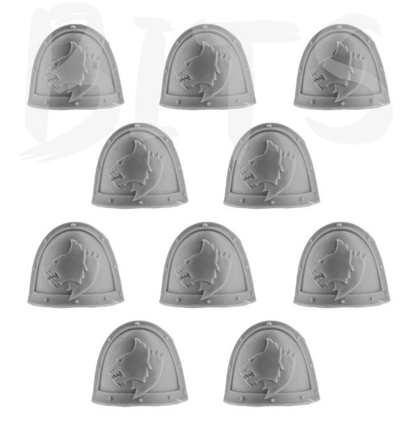 Space Wolves Mk II Shoulder Pads bits