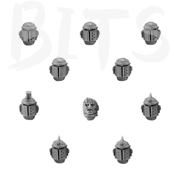 World Eaters Legion MKII Upgrade Set - Heads bits