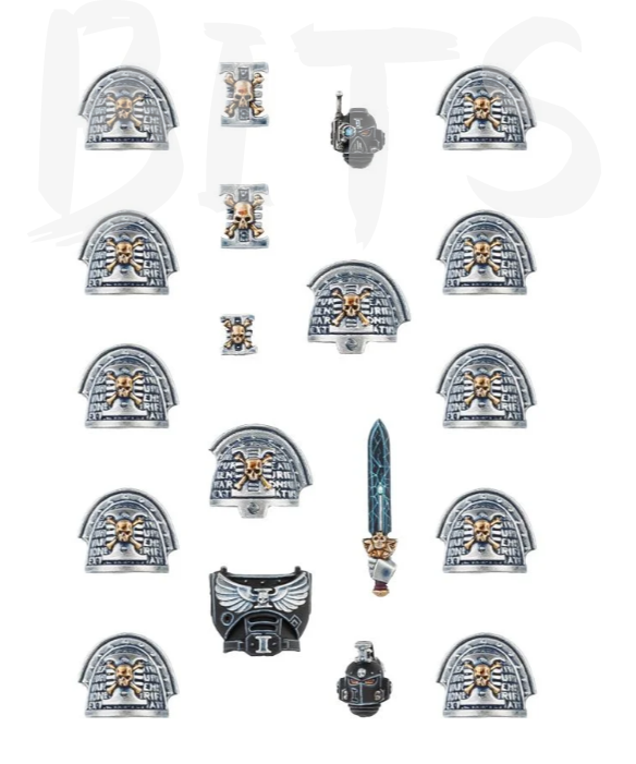 Primaris Deathwatch Upgrade Frame bits