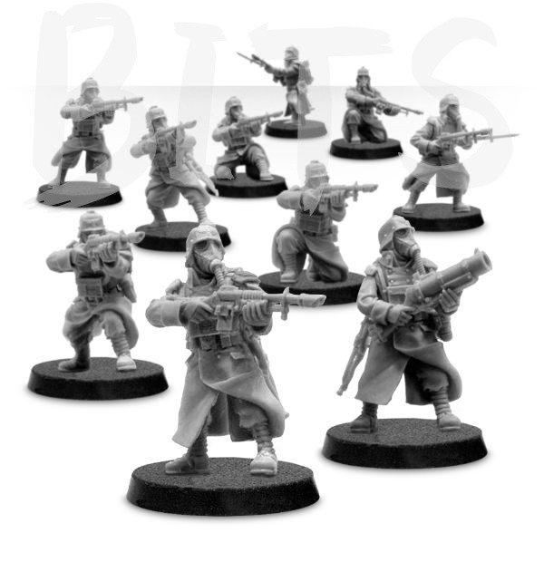 Death Korps Of Krieg Infantry Squad Firing