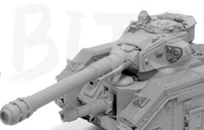 Modified Ryza Pattern Leman Russ Vanquisher Turret bits