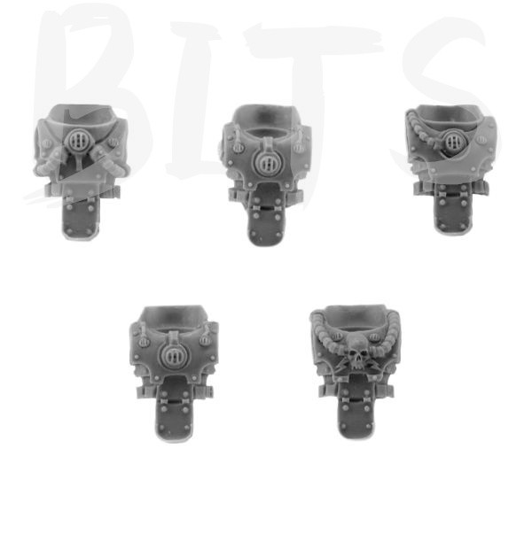 Death Guard MKIII Torsos bits