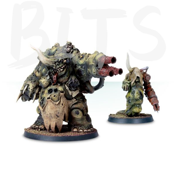 Nurgle Daemon Prince And Herald bits