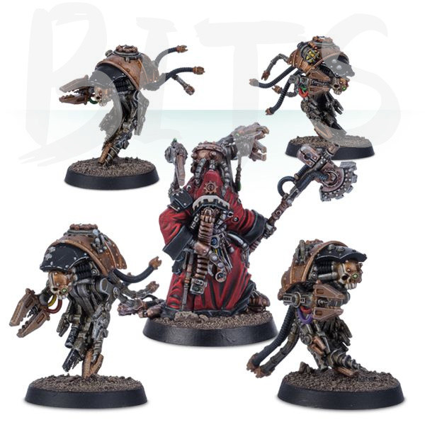 Mechanicum Magos Macrotek Enginseer & Servo-automata bits