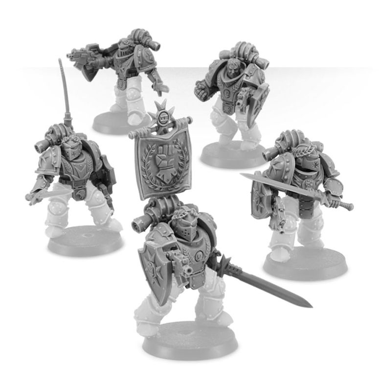 Imperial Fists – Templar Brethren Upgrade Set bits