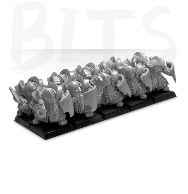 Chaos Dwarf Infernal Guard Ironsworn bits