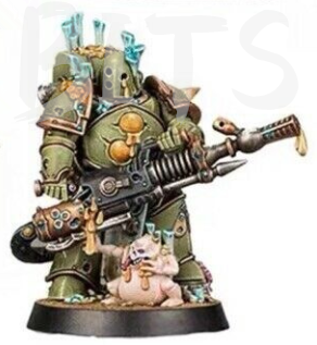 Space Marine Heroes Series 3 Japan Exclusive Death Guard The First bits
