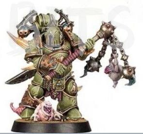 Space Marine Heroes Series 3 Japan Exclusive Death Guard The Fifth bits