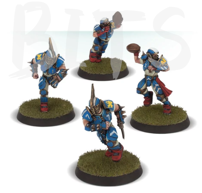 Blood Bowl Human Team Booster bits