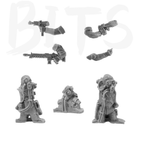 Renegade Militia Vehicle Crew bits
