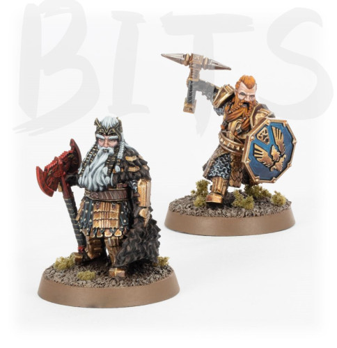 King Dáin Ironfoot™ and Thorin III 'Stonehelm' bits