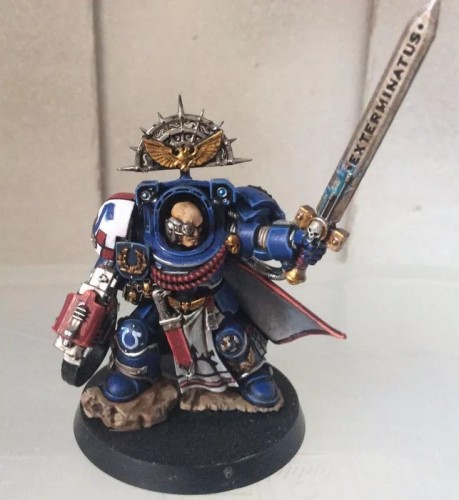 Imperial Fists Terminator Captain bits