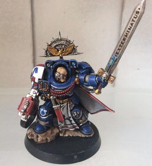 Imperial Fists Terminator Captain bits