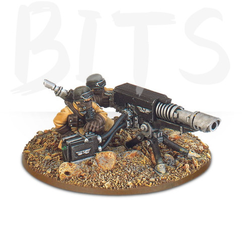 Steel Legion Lascannon bits