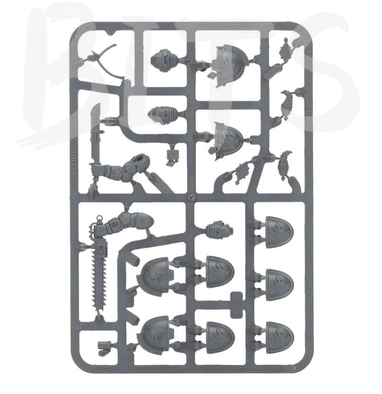 Space Wolves Primaris Upgrade Frames bits