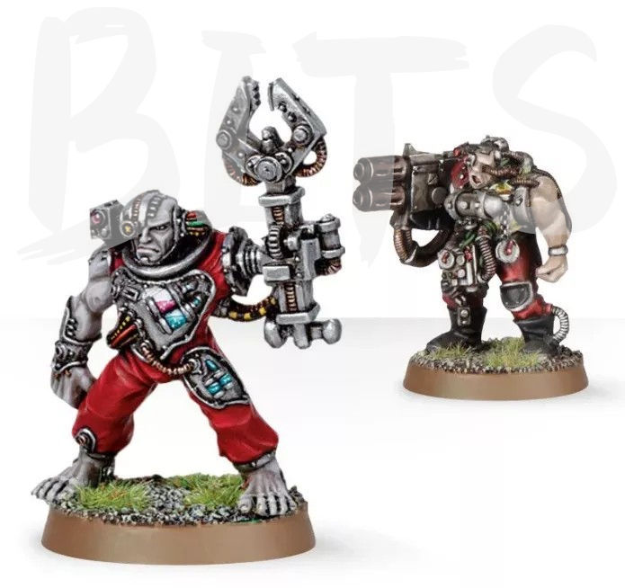 Servitors with Multi-melta bits