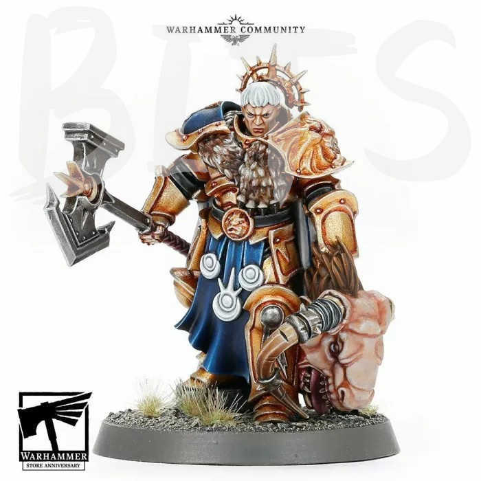 Limited Edition Stormcast Eternals Sylas Beastbane bits