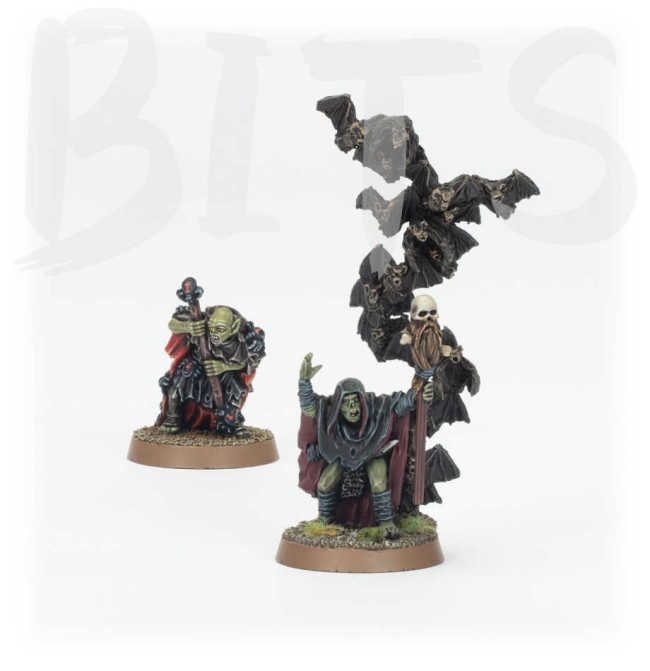 Ashrâk & Drûzhag, Goblin Shamans of Moria™ bits