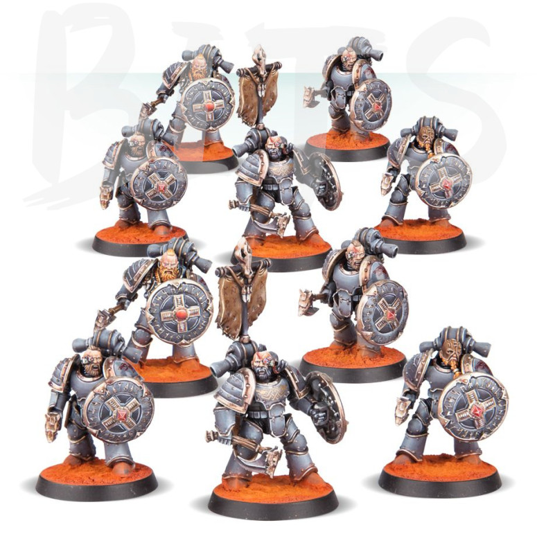 Space Wolves Legion Grey Slayers Close Combat Squad bits
