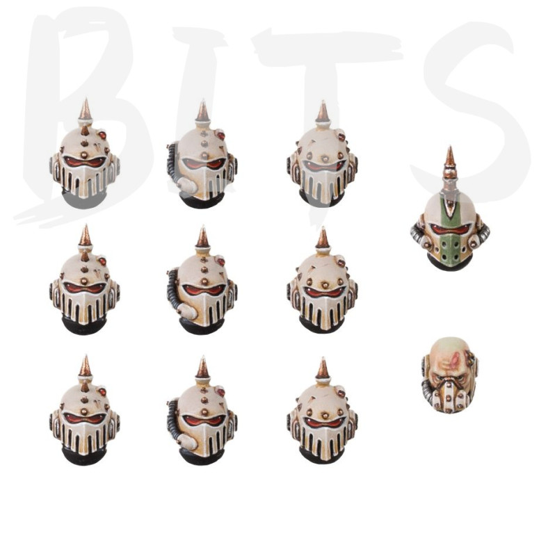 Death Guard MKVI Heads bits