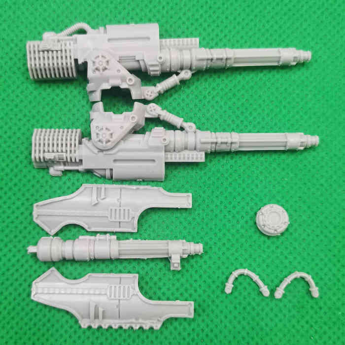 Warlord Titan Weapons: Plasma Annihilators, Laser Blasters and Power Claw bits