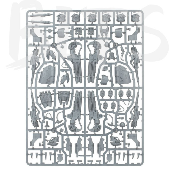 Warlord Titan Weapons: Plasma Annihilators, Laser Blasters and Power Claw bits