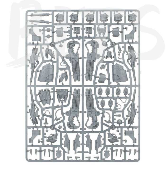 Warlord Titan Weapons: Plasma Annihilators, Laser Blasters and Power Claw bits