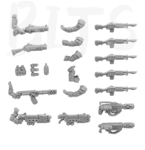 Death Korps Of Krieg Weapons Set bits