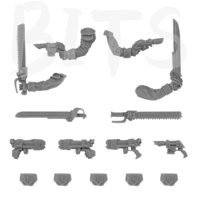 Death Korps of Krieg Command Upgrade Set bits