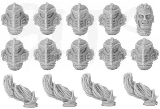 Emperor's Children MKIV Upgrade Set - Heads bits