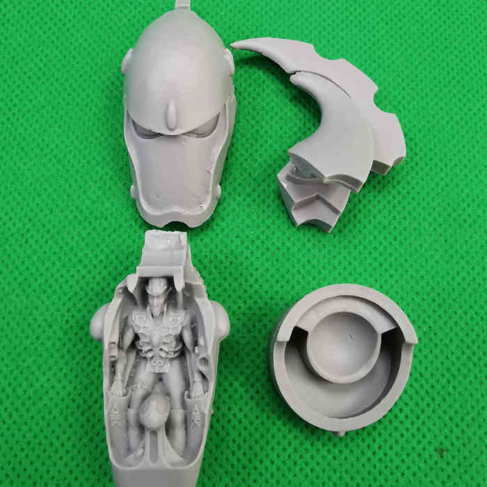 Eldar Revenant Titan With Sonic Lances bits