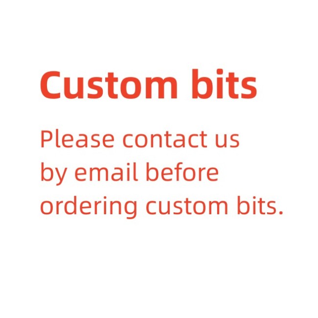 Custom bits