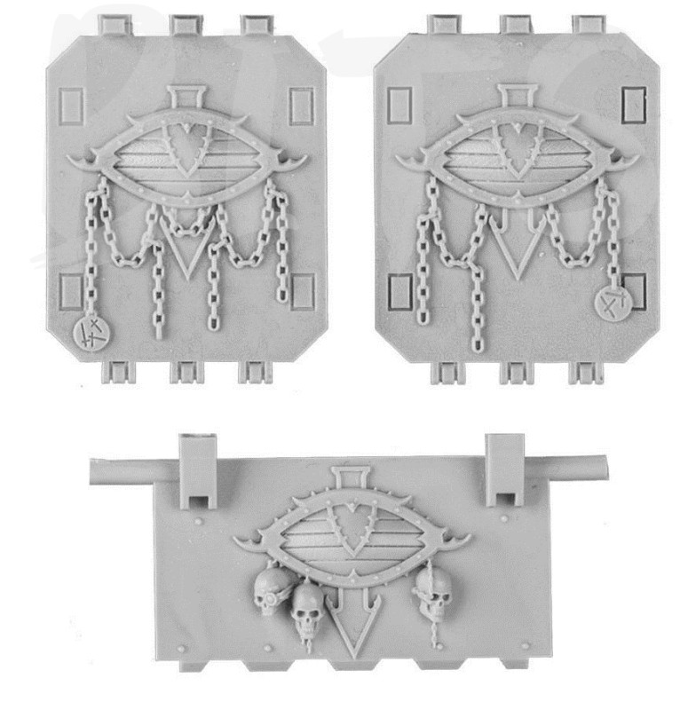 Sons Of Horus Legion Land Raider Doors Set 1 bits