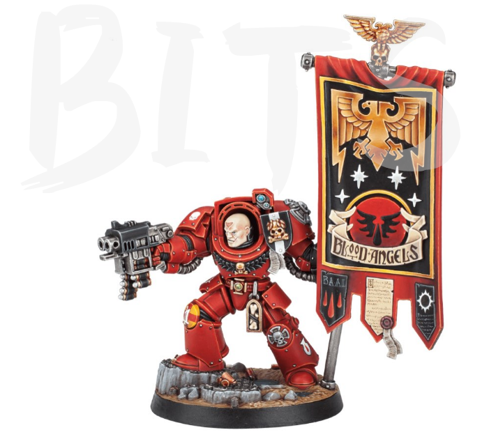 Space Marine Heroes Series 2 Brother Darrago bits