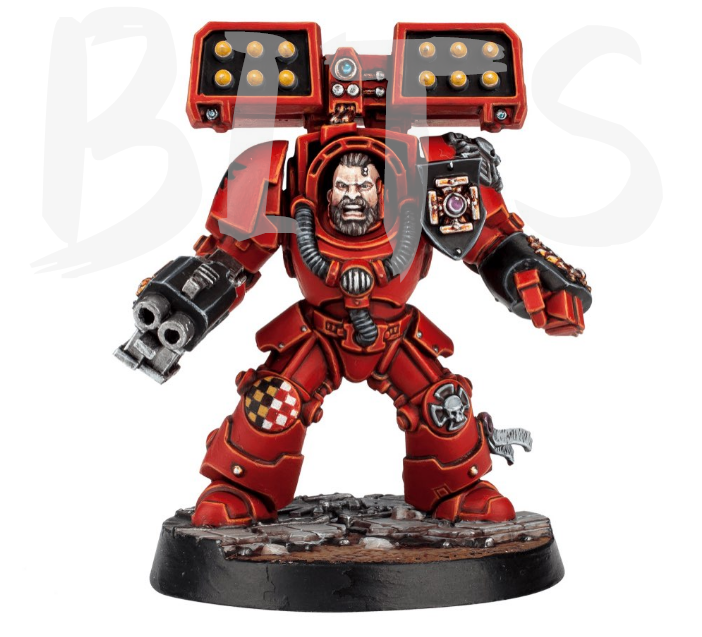 Space Marine Heroes Series 2 Brother Ebellius bits