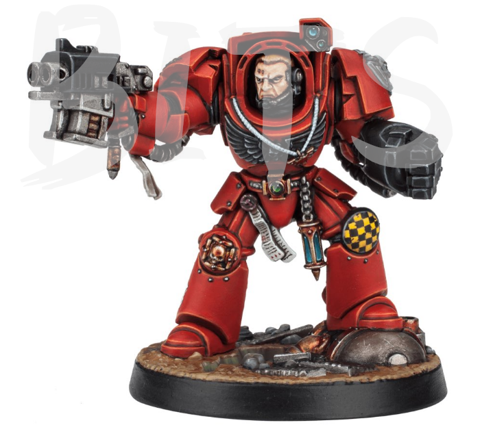 Space Marine Heroes Series 2 Brother Phaello bits