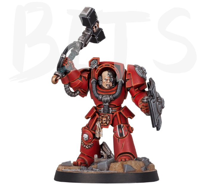 Space Marine Heroes Series 2 Brother Aramus bits