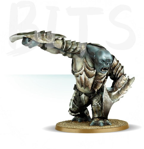 Gundabad Troll with Scythe Gauntlets bits