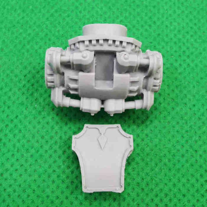 Adeptus Titanicus: Dire Wolf Heavy Scout Titan with Neutron Laser bits