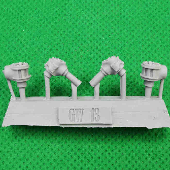 Adeptus Titanicus: Dire Wolf Heavy Scout Titan with Neutron Laser bits