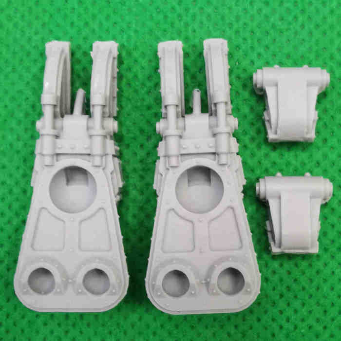 Adeptus Titanicus: Dire Wolf Heavy Scout Titan with Neutron Laser bits