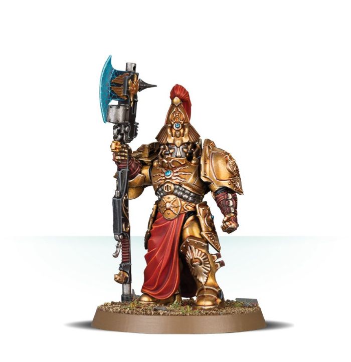 Adeptus Custodes Custodian Wardens Shield-Captain / Custodian Wardens Vexilus Praetor / Custodian Wardens