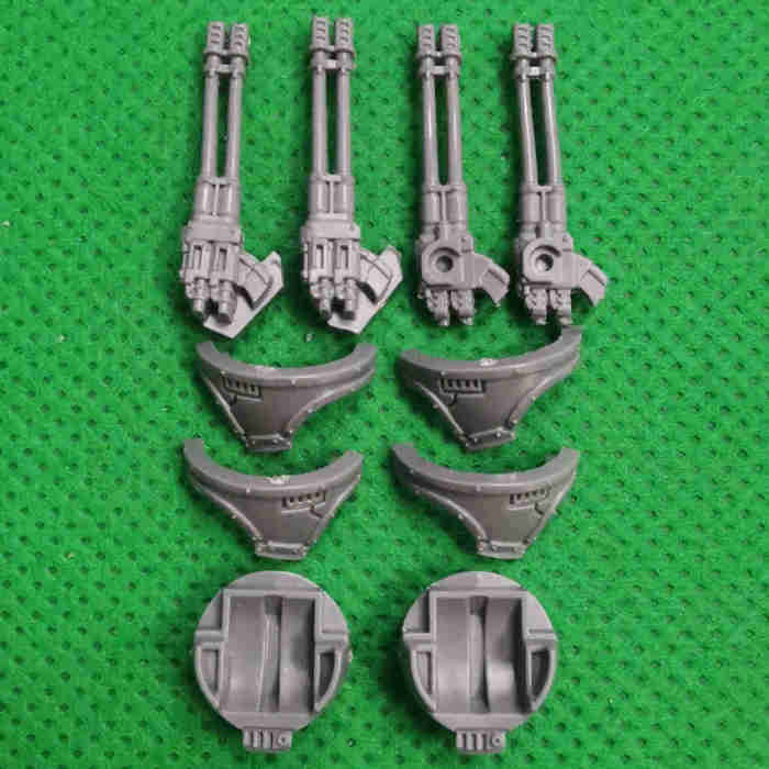 Adeptus Titanicus Warbringer Nemesis Titan with Quake Cannon, Volcano Cannon and Laser Blaster bits