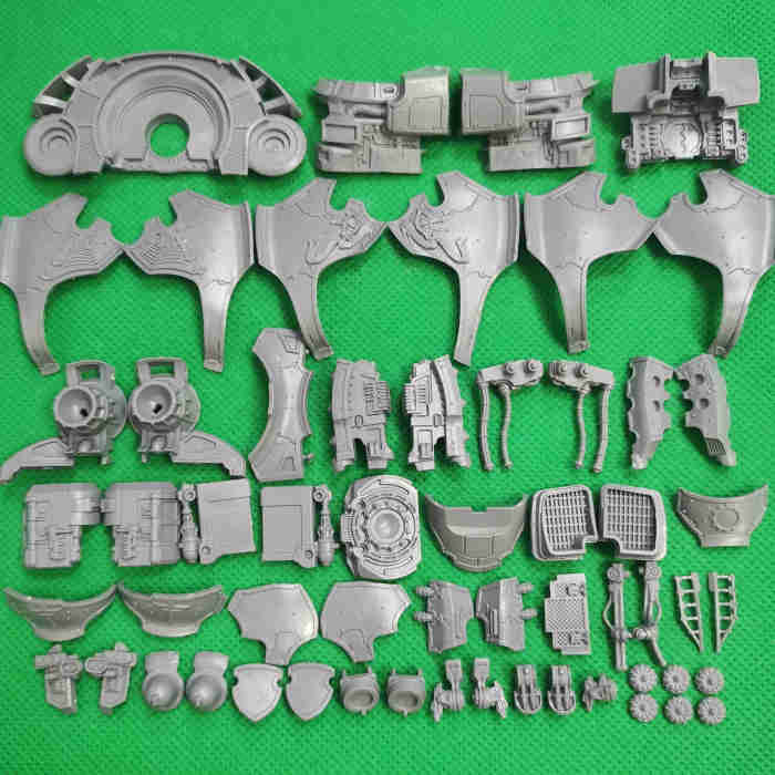 Adeptus Titanicus Warbringer Nemesis Titan with Quake Cannon, Volcano Cannon and Laser Blaster bits