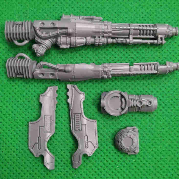 Adeptus Titanicus Warbringer Nemesis Titan with Quake Cannon, Volcano Cannon and Laser Blaster bits