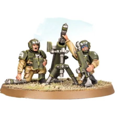 Astra Militarum Cadian Heavy Weapon Squad