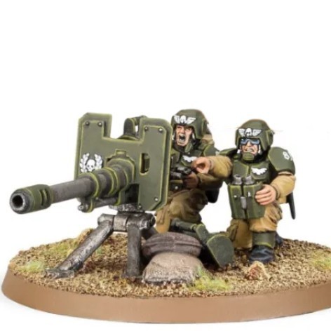 Astra Militarum Cadian Heavy Weapon Squad