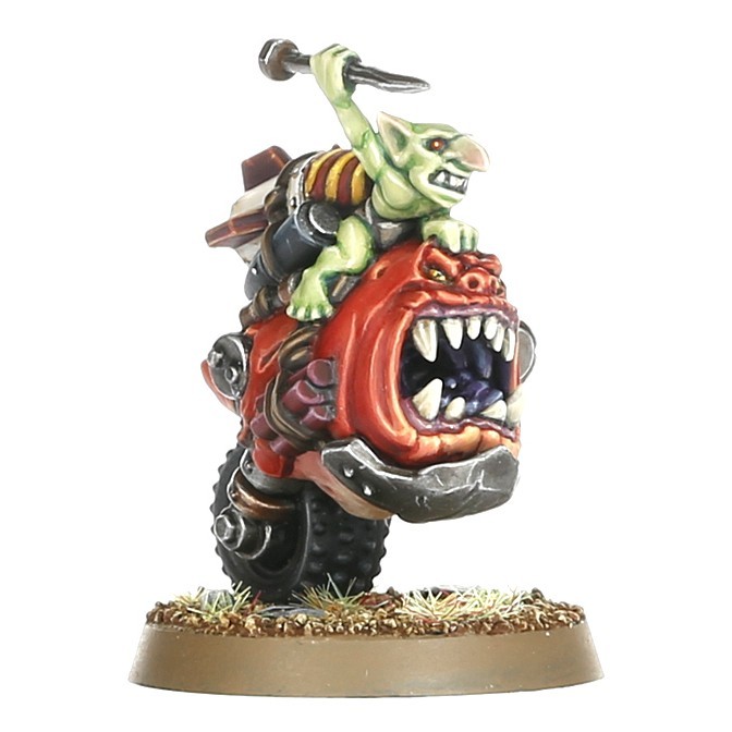 Ork Squighog Boyz / Nob on Smasha Squig
