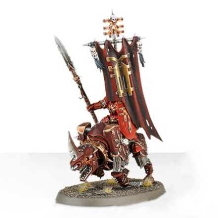 Mighty Skullcrushers with bloodglaives with ensorcelled axes